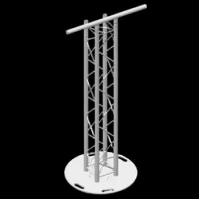 Totem 2 mètres alu T