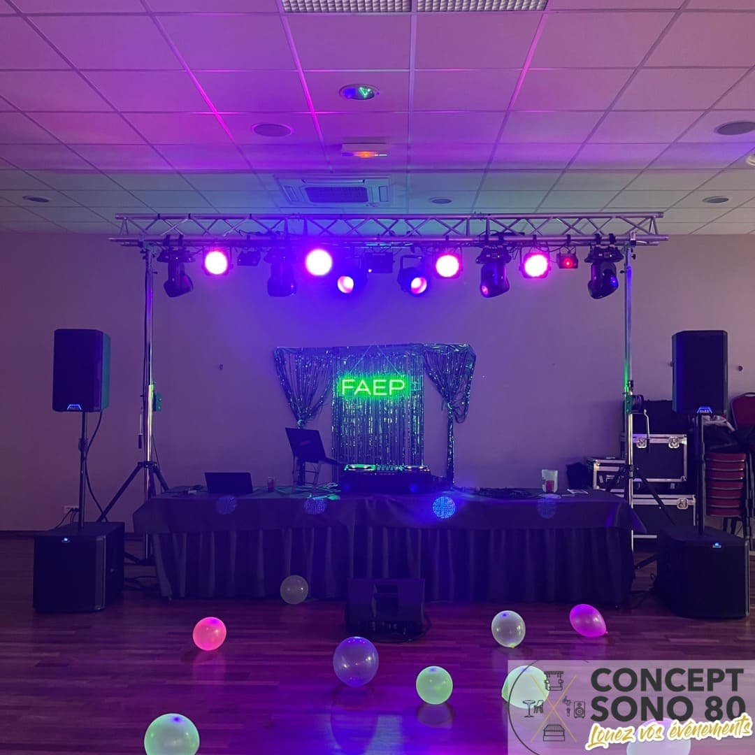 Une soirée sonorisée par Concept Sono à Amiens